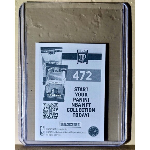 2023-24 Devonte' Graham Panini NBA Basketball #472 Sticker San Antonio Spurs - Picture 2 of 2